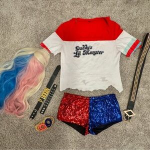 Harley Quinn Women’s Costume Full Set